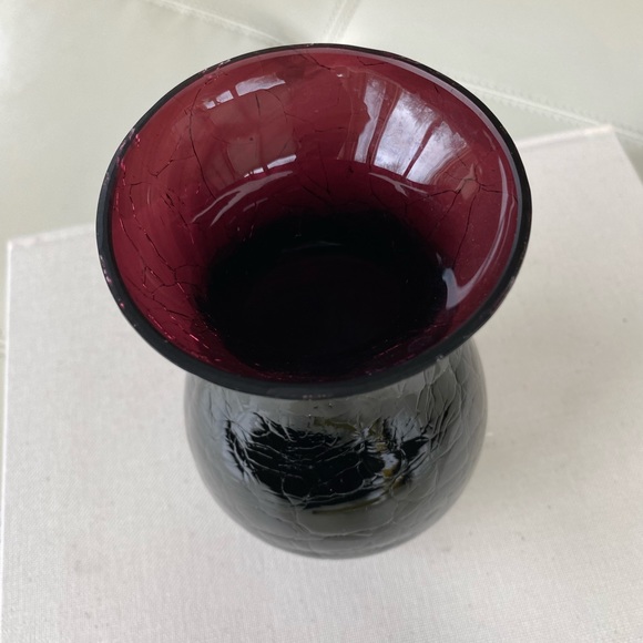 Vintage Blenko Amethyst Glass Vase - Picture 3 of 9